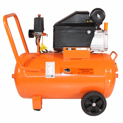 Bisonte SF020-050 olajkenésű kompresszor (1,5kW, 50L, 8bar)