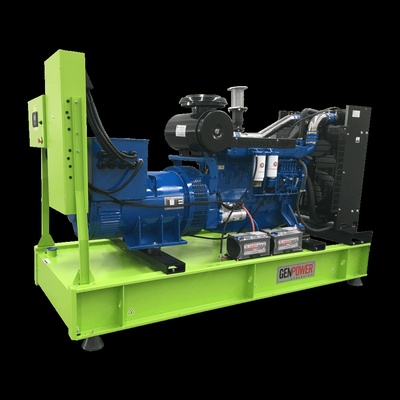 Genpower GNT 350 dízelmotoros áramfejlesztő 350 KvA